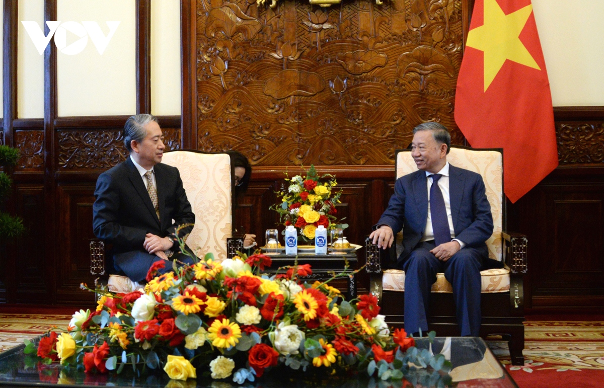 President To Lam reaffirms Vietnam – China close partnership